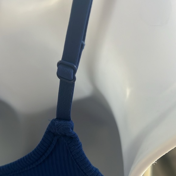 SKIMS Cobalt Blue Long Slip Dress Size Small NWT - Picture 6 of 12